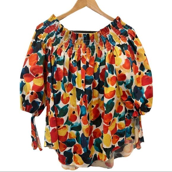 Caroline Constas  Lou off shoulder Blouse - Picture 2 of 10